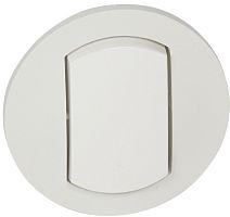 Лицевая панель Legrand Celiane для 1-кл. выключателя IP44 белый картинка